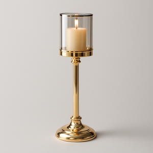 Nordic Retro Candle Holders – High-End Design Glass &amp; Metal