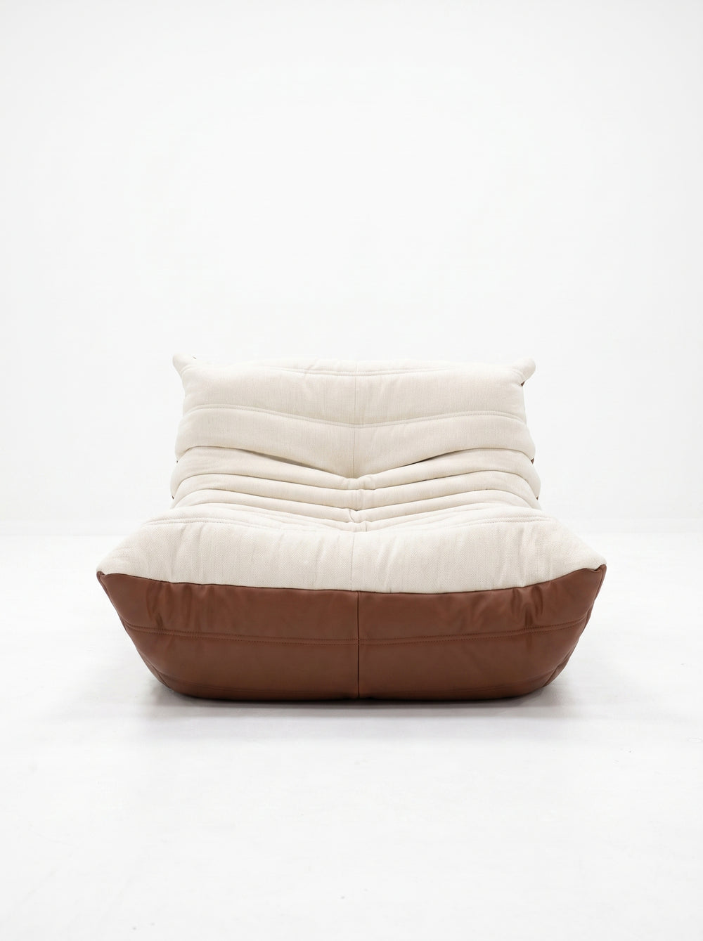 Leather & Linen Relax Armchair