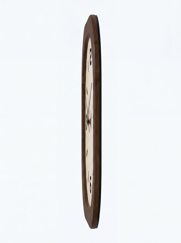 Square Wood-Effect Wall Clock Noma